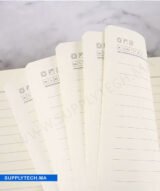 Carnet de Notes A5 avec couverture Rigide avec Élastique - Bleu marine – Image 3