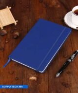 Carnet de Notes A5 avec couverture Rigide avec Élastique - Bleu – Image 4