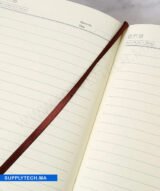 Carnet de Notes A5 avec couverture Rigide avec Élastique - Bleu marine – Image 6