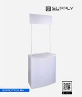 Comptoir d'accueil ( dégustation ) promotionnel avec fronton - PVC – Image 9