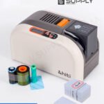 Imprimante de Cartes Hiti CS200e + Cadeau Exclusif Kit Ruban Couleur et 25 Cartes PVC