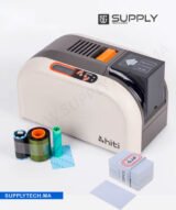 Imprimante de Cartes Hiti CS200e + Cadeau Exclusif Kit Ruban Couleur et 25 Cartes PVC