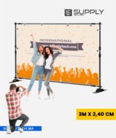 Structure Photocall 3m x 2,40m ( Mur d’Images ) télescopique - ajustable – Image 13