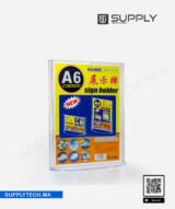 Porte-affiche Plexiglass Double Face – Format A6