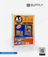 Porte-affiche Plexiglass Double Face – Format A5