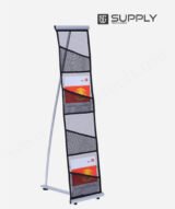 Présentoir pliant Brochure 4 poches en nylon – Image 2