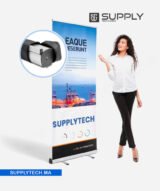 Rollup premium aluminium standard - 85x200 cm