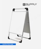 Stop Trottoir Chevalet Double Face - Format A1 Aluminium – Image 2