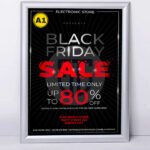 Cadre Affiche Clic Clac en Aluminium - Format A1 (59,4 x 84,1 cm)