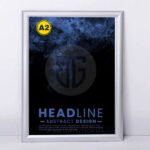 Cadre Affiche Clic Clac en Aluminium - Format A2 ( 42x59,4 cm )