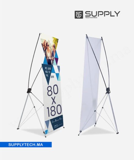 Structure X-Banner 80x180cm (sans visuel)