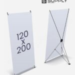 Structure X-Banner 120x200cm (sans visuel)