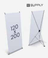 Structure X-Banner 120x200cm (sans visuel)