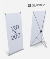 Structure X-Banner 120x200cm (sans visuel)