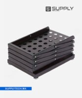 Porte-Brochures noir Pliable à 4 Niveaux – Format A4 – Image 8