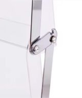 Présentoir de Littérature A4 - 4 Plateaux Chrome et Acrylique – Image 5