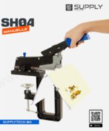Agrafeuse manuel,  jusqu'à 60 feuilles, à plat ou à cheval-SH-04 – Image 3