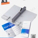 Raineuse plieuse de Papier Manuelle avec 2 Blocs Ajustables et Règle de Positionnement