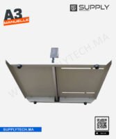 Raineuse plieuse de Papier Manuelle avec 2 Blocs Ajustables et Règle de Positionnement – Image 6