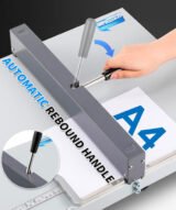 Raineuse plieuse de Papier Manuelle avec 2 Blocs Ajustables et Règle de Positionnement – Image 11