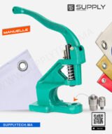 Presse manuelle pour pose d'oeillets sur bâche