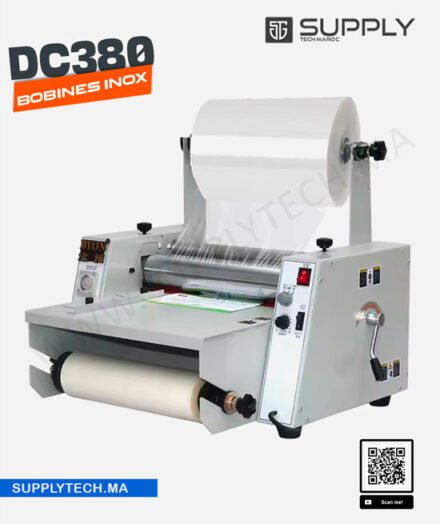 Plastifieuse Professionnelle DC380 – Bobines Inox