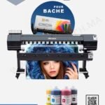 Imprimante Mimage grand format éco-solvant 1m80cm - Tête XP600