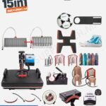 Presse à Chaud 38x29 cm 15 en 1 Multifonctions