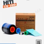 Ruban Couleur HiTi CS-200e/CS-220e YMCKO – 400 Impressions