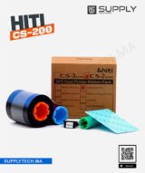 Ruban Couleur HiTi CS-200e/CS-220e YMCKO – 400 Impressions