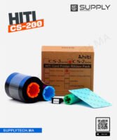 Ruban Couleur HiTi CS-200e/CS-220e YMCKO – 400 Impressions