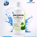 Encre Cyan (C) DTF Pigment Compatible XP600 & i3200  Bouteille / 1L - Haute Qualité