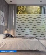 Film à Motif vagues dépolies de 45mm - INT 288 | 152 cm de large – Rouleaux de 5 à 30 m – Image 2