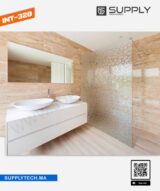 Film à Motif galets dépolis- INT 320 | 152 cm de large – Rouleaux de 5 à 30 m