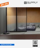 Film à Motif bandes dépolies de 13 mm - INT 213 | 152 cm de large – Rouleaux de 5 à 30 m – Image 3