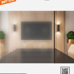 Film à Motif bandes dépolies de 13 mm - INT 213 | 152 cm de large – Rouleaux de 5 à 30 m