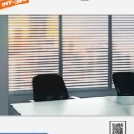 Film à Motif bandes dépolies de 45 mm- INT 245 | 152 cm de large – Rouleaux de 5 à 30 m