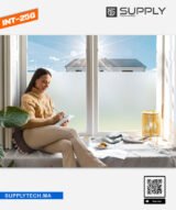 Film Adhésif sablé Effet Verre Dépoli plein - INT 256 | 152 cm de large – Rouleaux de 5 à 50 m – Image 4