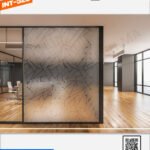 Film dépoli à Motif effet verre brisé -INT 520 | 152 cm de large – Rouleaux de 5 à 30 m