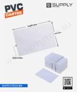 Cartes PVC Blanches Format Carte Bancaire – Imprimantes à Ruban / Sublimation – Image 5
