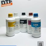 Pack de 5 Bouteille / 1L d’Encre CMJN + Blanc DTF Pigment