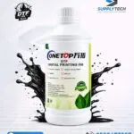 Encre Noire (K) DTF Pigment 1L Compatible XP600 & i3200  - Bouteille / 1L