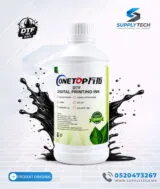 Jeu d'Encre DTF CMJN + Blanc Compatible XP600 & i3200 - 5 bouteilles de 1L – Image 5