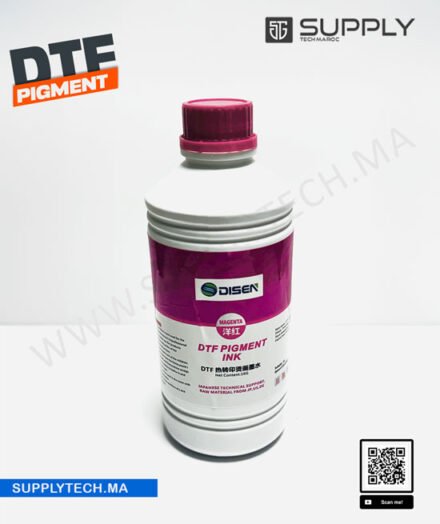 Encre Magenta (M) DTF Pigment  Bouteille / 1L - Haute Qualité