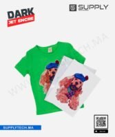 Papier Dark – jet d'encre pour Textiles Foncés – Format A4