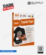 Papier Dark – jet d'encre pour Textiles Foncés – Format A4 – Image 2