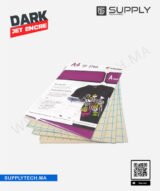 Papier Transfert Jet d'Encre A4 pour Textiles Foncés – PaperJet Dark (SIHL) – Image 4