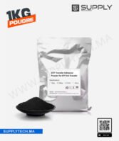 Poudre DTF Noir 1 Kg adhésive thermoplastique - Tissus foncés