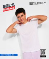 Tee-shirt unisexe col rond pour la sublimation - SUBLIMA sol's – Image 2