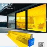 Film Teinté Jaune pour Vitrages - Reflectiv 61185 | 152 cm de large – Rouleaux de 5 à 30 m